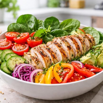 bol-legumes-poulet-grille-cuisine