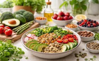 table-aliments-naturels-legumes-fruits