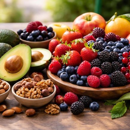fruits-frais-table-bois-textures